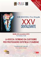 XXV DENTALEVANTE - XVII MEMORIAL PINO SFREGOLA - BARI 8-9 NOVEMBRE 2019 - NICOLAUS HOTEL