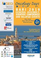 Oncology Days 41 OECI - B A R I - 2 0 1 9 GENERAL-ASSEMBLY, SCIENTIFIC CONFERENCES AND-RELATED-EVENTS