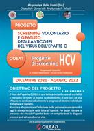 SCREENING VOLONTARIO E GRATUITO DEGLI ANTICORPI DEL VIRUS DELL'EPATITE C -Acquaviva delle Fonti (Ba), dicembre 2021-agosto 2022 - Ospedale F. Miulli