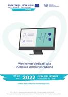 WORKSHOP DEDICATI ALLE PUBBLICHE AMMINISTRAZIONI - BARI, 1 DICEMBRE 2022 POMERIGGIO