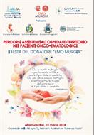 PERCORSI ASSISTENZIALI OSPEDALE-TERRITORIO NEI PAZIENTI ONCO-EMATOLOGICI - II FESTA DEL DONATORE "EMO MURGIA"