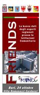Convegno "LA BANCA DATI DEGLI ESPERTI REGIONALI NELLE ISTITUZIONI COMUNITARIE"