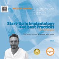 MASTER COURSE - START-UP IN IMPLANTOLOGY AND BEST PRACTICES IN LIVE SURGERY